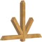 Ekena Millwork Kennewick Rough Sawn Timber Gable Bracket, Western Red Cedar, 60"W x 40"H x 4"D x 4"F, 16/12 Pitch GBW060X40X0404KEN00RWR - alternate 3